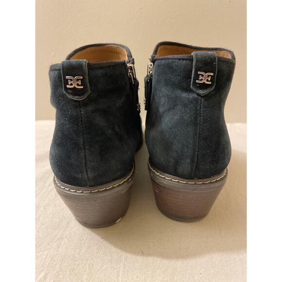 Sam Edelman Pryce Women's Boots 8.5M Chelsea Suede Ankle Western Booties - Picture 4 of 10